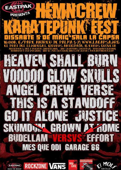 heaven shall burn,angel crew,verse,go it alone,versus