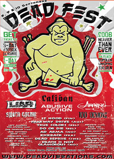 caliban,100 demons,arkangel,liar,sworn enemy,st hood,parkway drive,kickback,ad arma,do or die,dead reprise