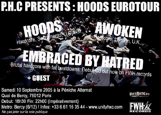 hoods,awoken,embraced by hatred