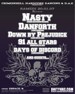 nasty,danforth,down by prejudice,days of discord