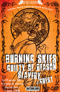 slavery,burning skies