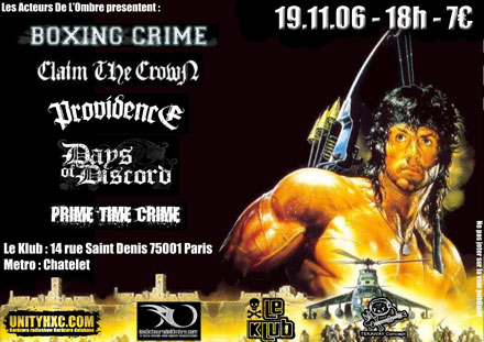 boxing crime,claim the crown,providence,days of discord