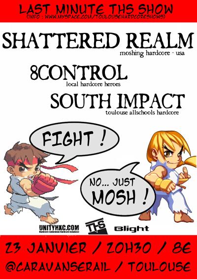 shattered realm,south impact,8 control