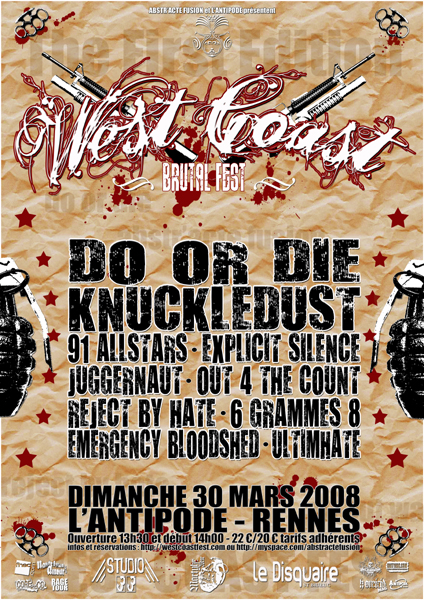 do or die,knuckledust,out for the count,explicit silence